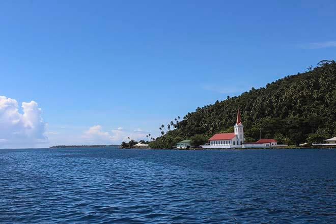 Church at Tahaa © Annika Thomson